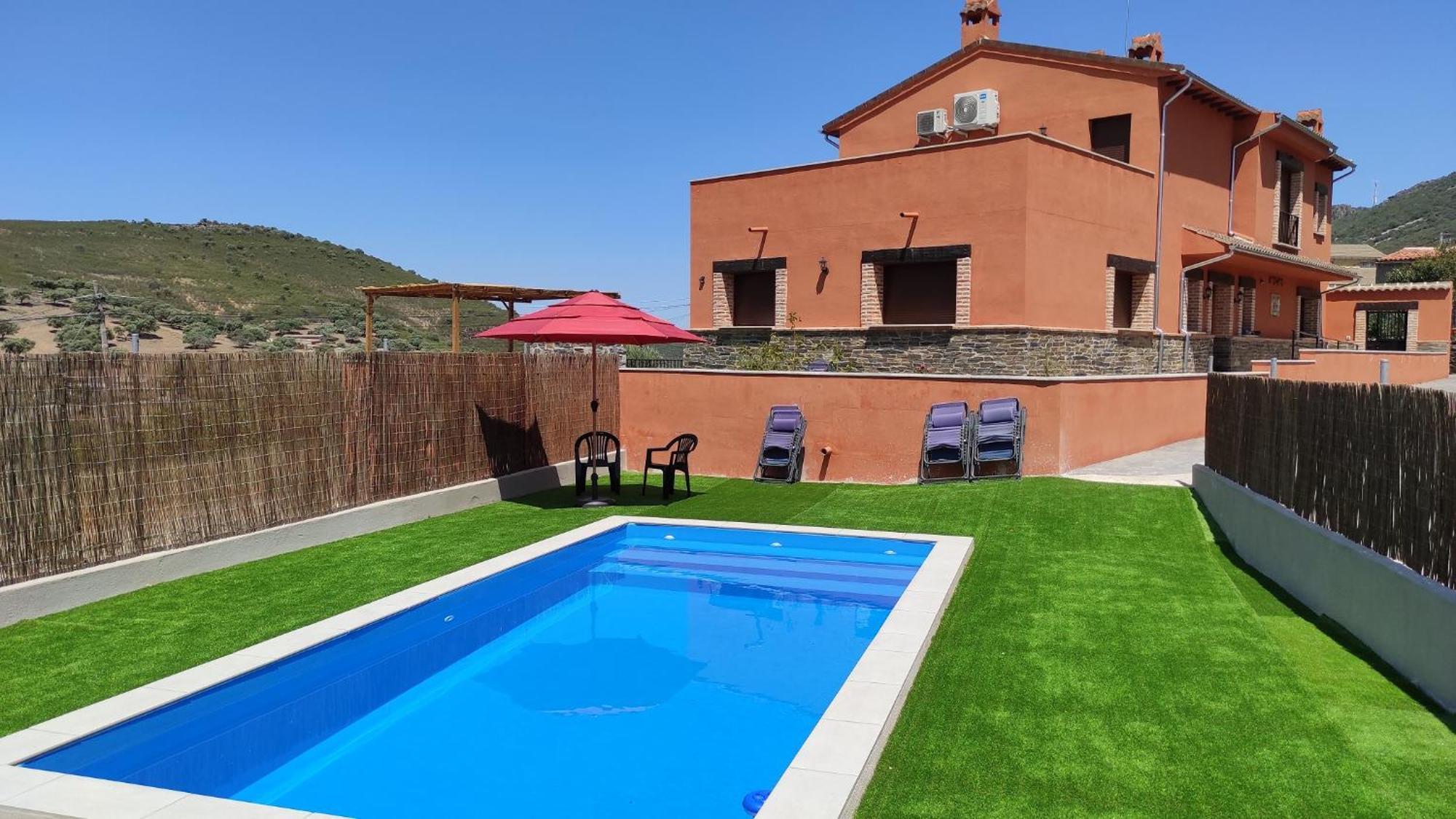 Casa Rural La Colmena Del Geoparque Navatrasierra ภายนอก รูปภาพ